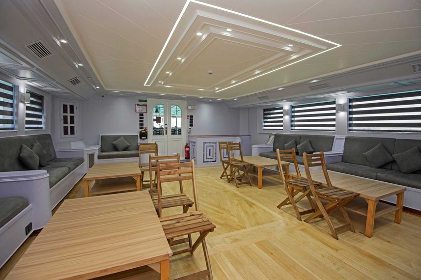 Salon interior - Blue Melody