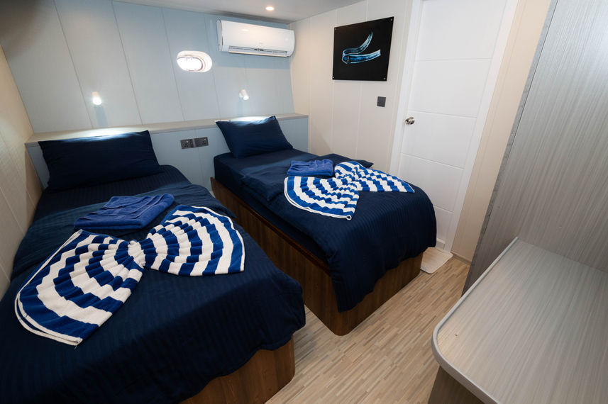 Lower Deck Twin Cabin