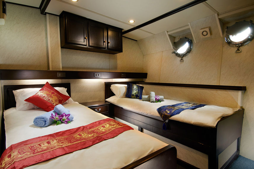 Cabina letto doppio - Solomons Master